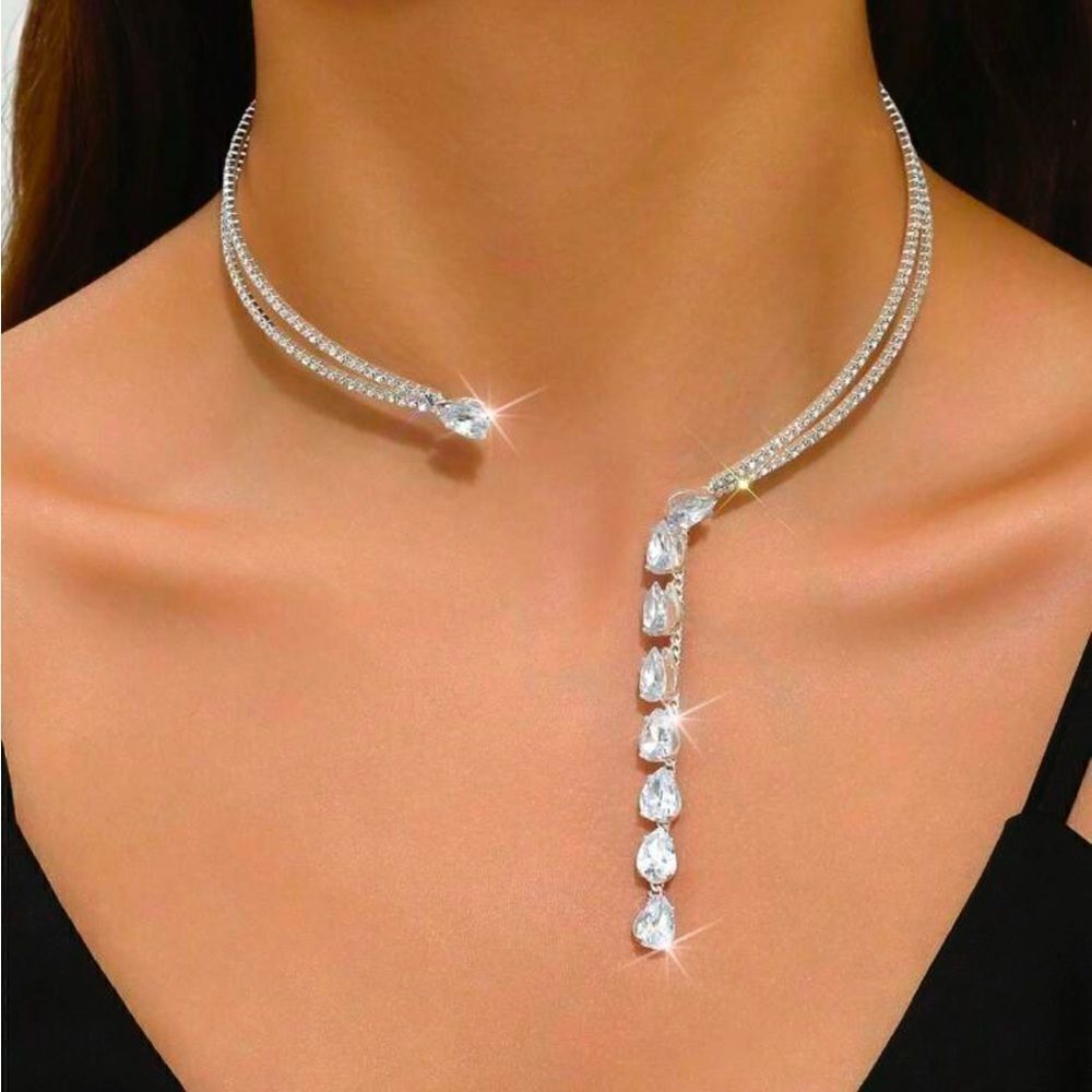 Diamond necklace  S831